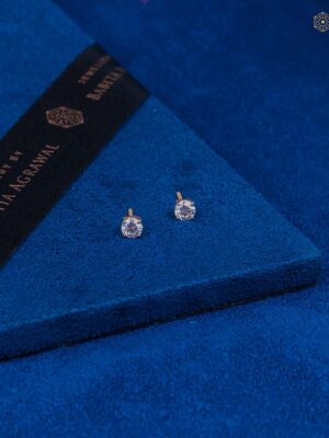 Solitaire Glow Studs