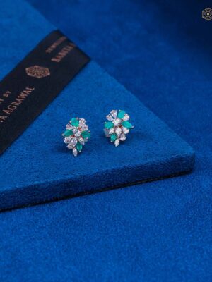 Turquoise Bloom Studs