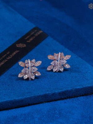 Floral Frost Studs