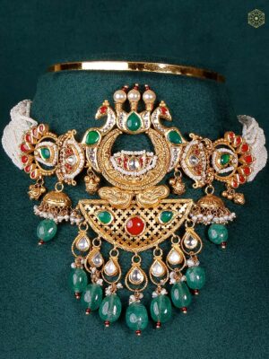 22Kt Statement Kundan Bridal Choker