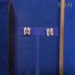 Geometric diamond stud earrings in 18kt gold