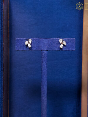 Teardrop Diamond Studs
