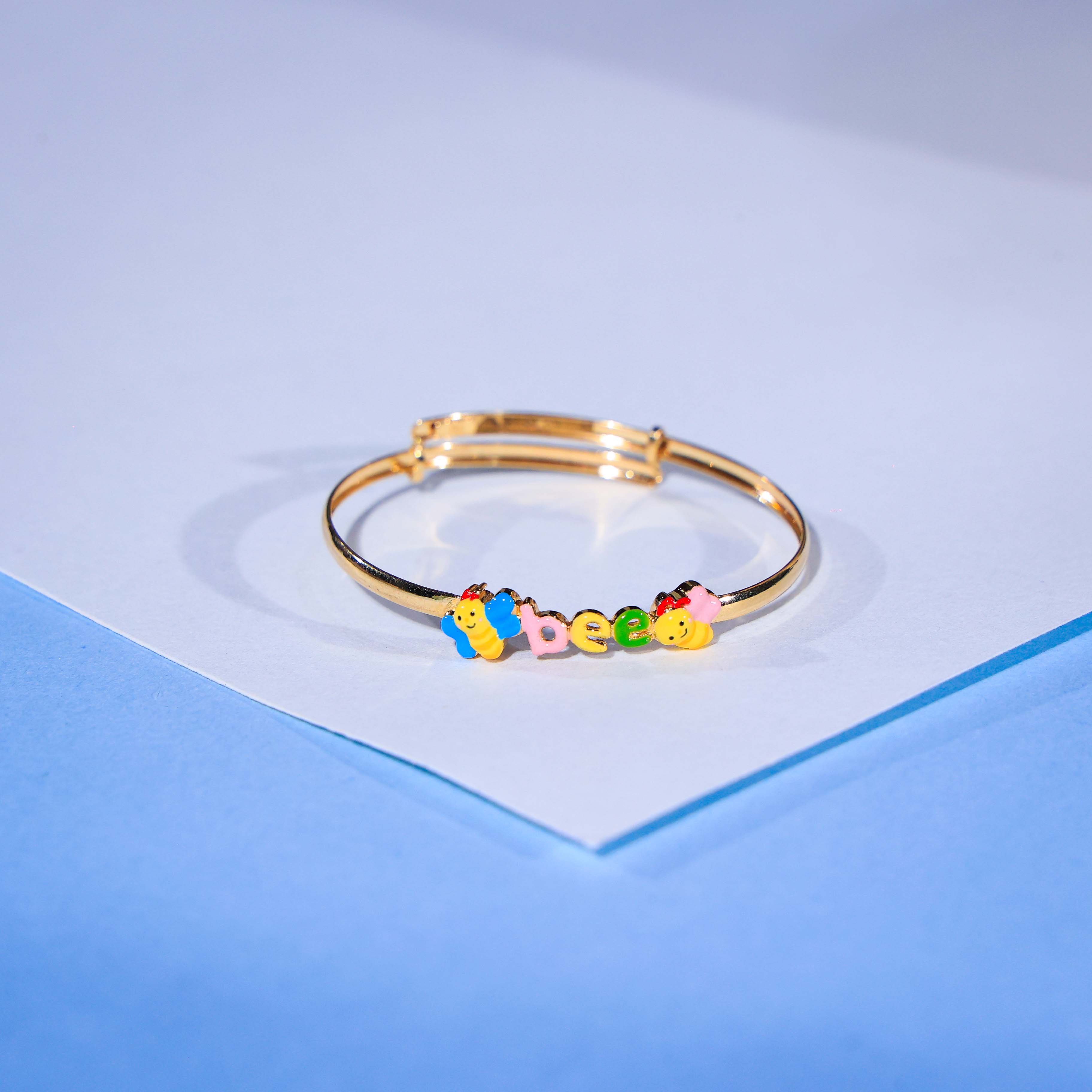 Buzzing Bee Enamel Bangle