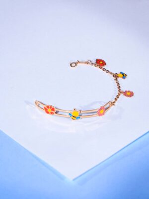 Enchanted Bunny Hoop Charm