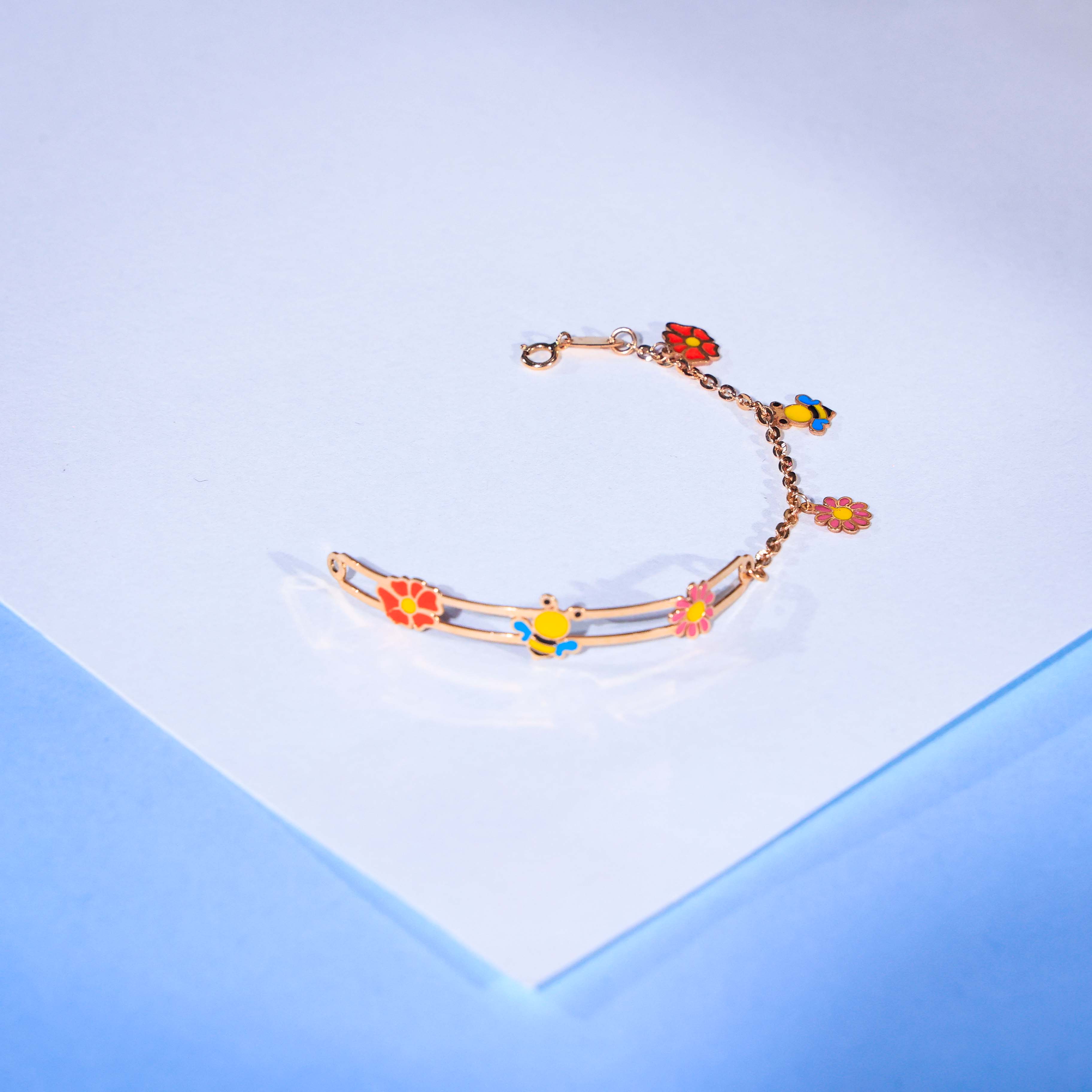 Enchanted Bunny Hoop Charm