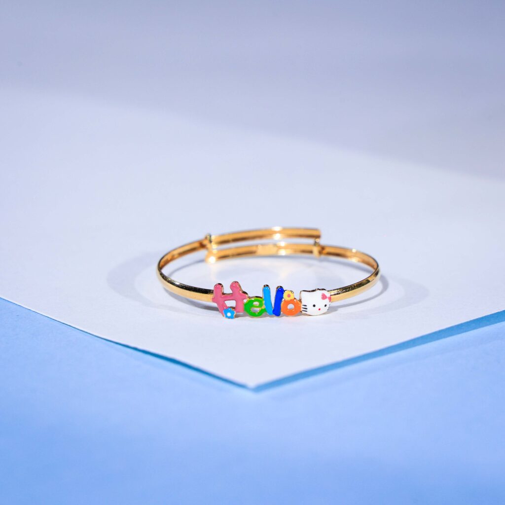 Hello Harmony Enamel Bangle