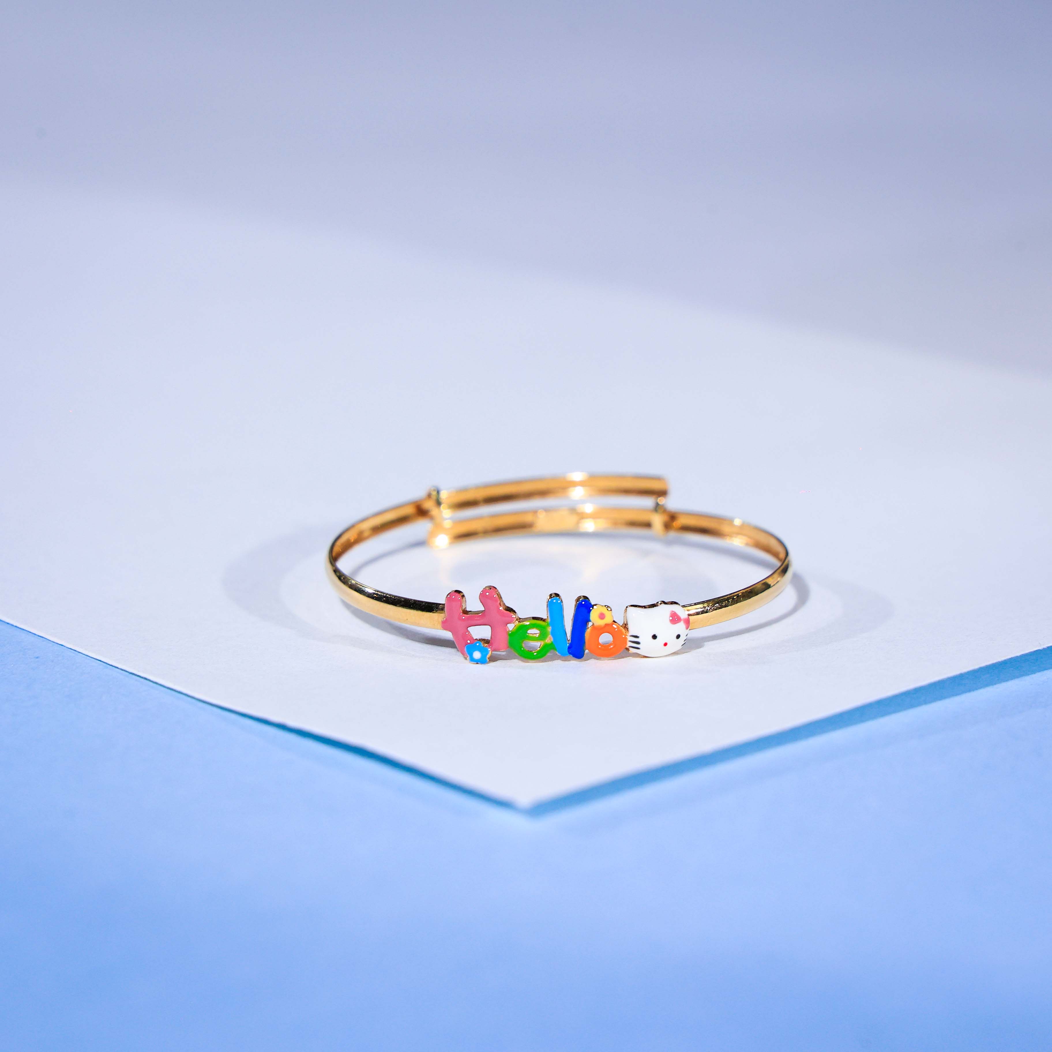 Hello Harmony Enamel Bangle