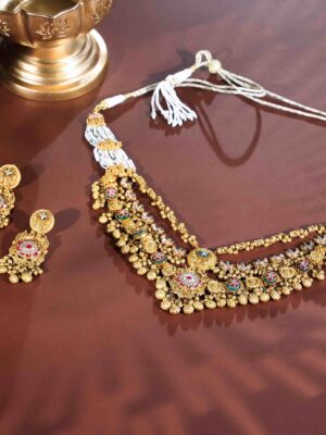 Empress Heritage Grand Kundan Jewellery Set