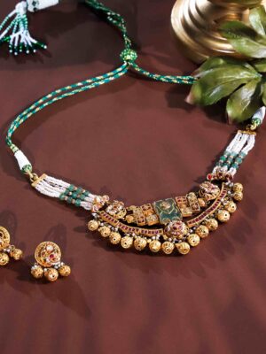 Royal Heritage Bridal Kundan Jewellery Set