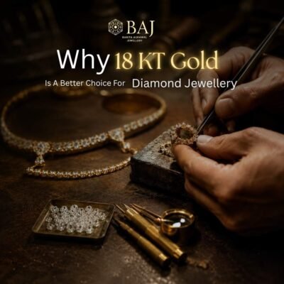 Why is 18K Gold Preferred Over 22K Gold for Diamond Jewelry