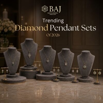 5 Lightweight Diamond Pendant Set Designs Trending in 2026 BAJ Sign in 100%